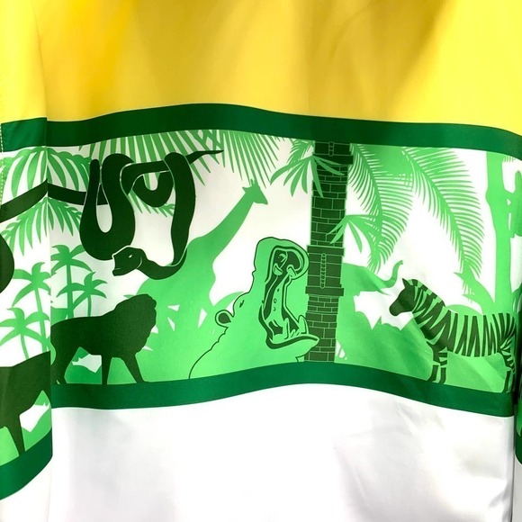 Disney Parks Magic Kingdom Jungle Cruise Hooded Windbreaker Jacket NWT Plus 3X - Picture 11 of 15